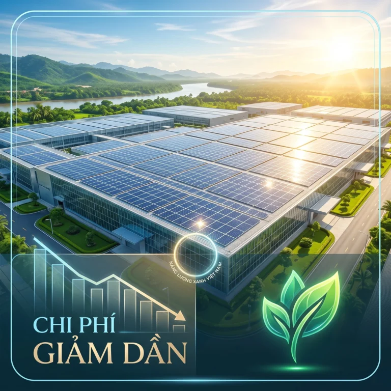 Điện mặt trời không mất vốn An Gia: Tối ưu chi phí, an tâm SX.