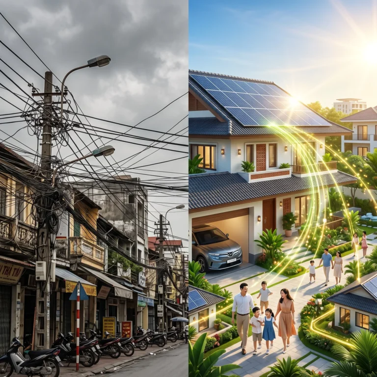 Giải pháp tiết kiệm điện lưới cùng An Gia trước bão giá điện