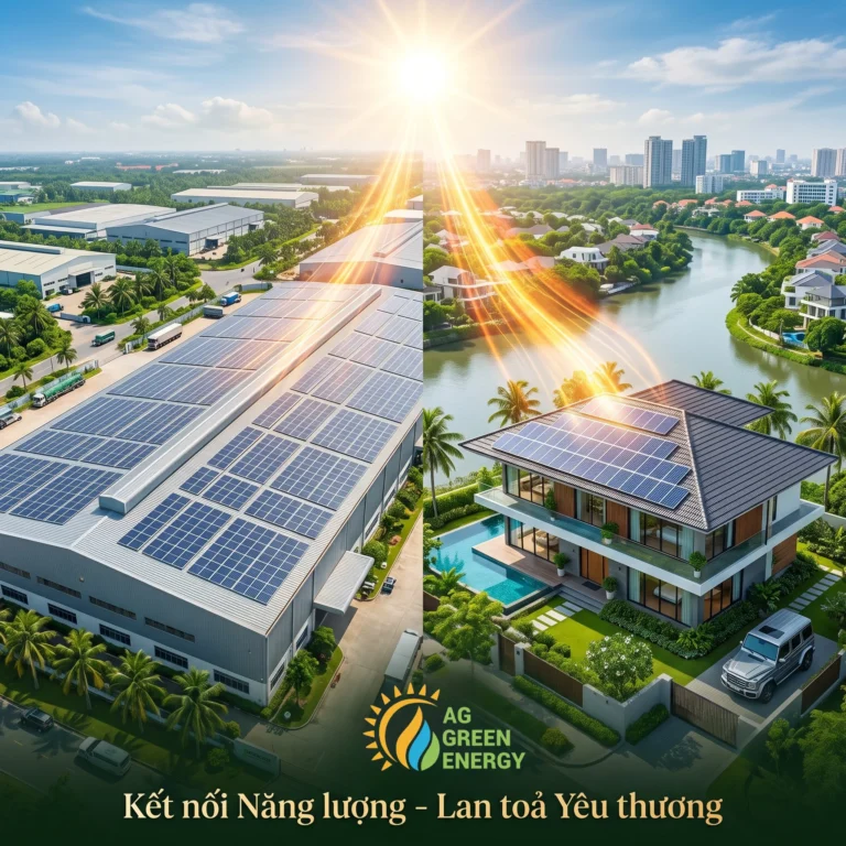 Điện mặt trời áp mái An Gia: Tối ưu chi phí, an tâm vận hành