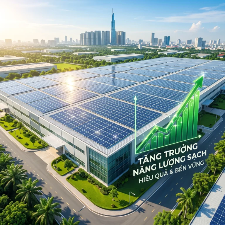 Pin lưu trữ điện mặt trời An gia: Giải pháp tự chủ năng lượng
