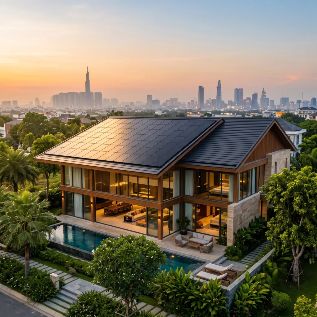Hệ thống lưu trữ điện mặt trời