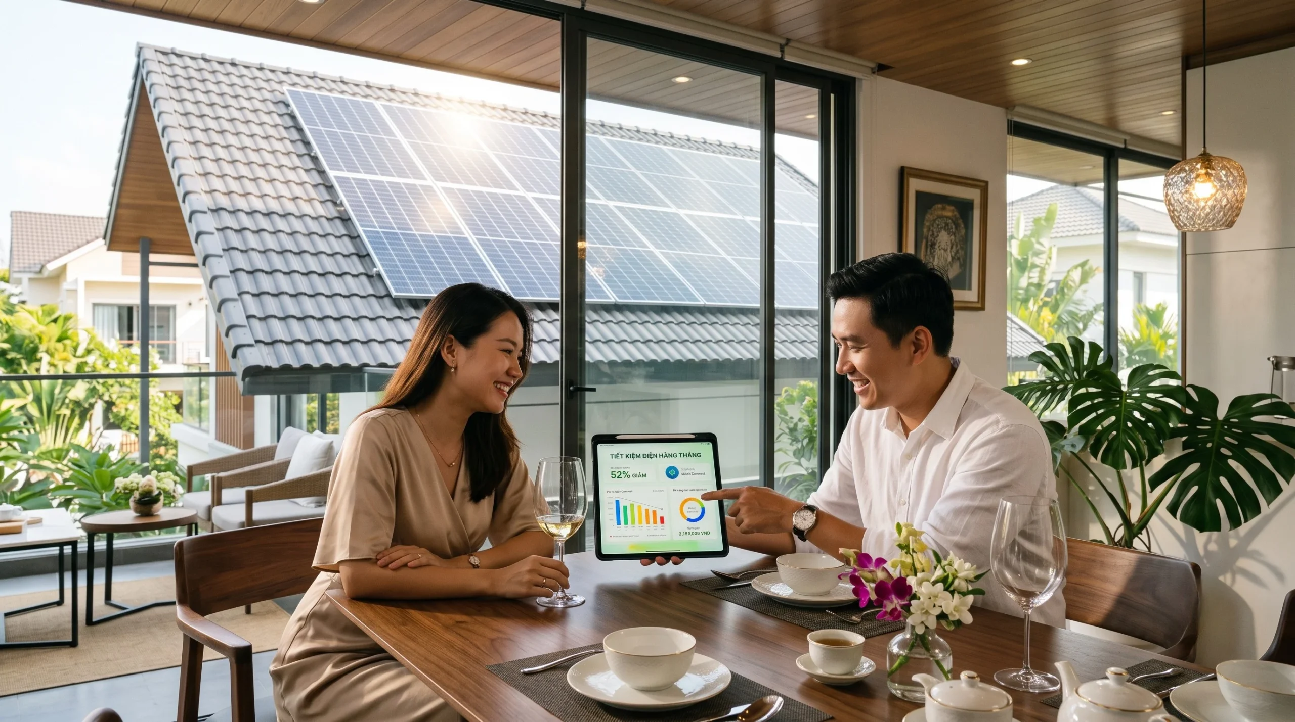 Thuê điện mặt trời 0 đồng LifeGrid và An Gia