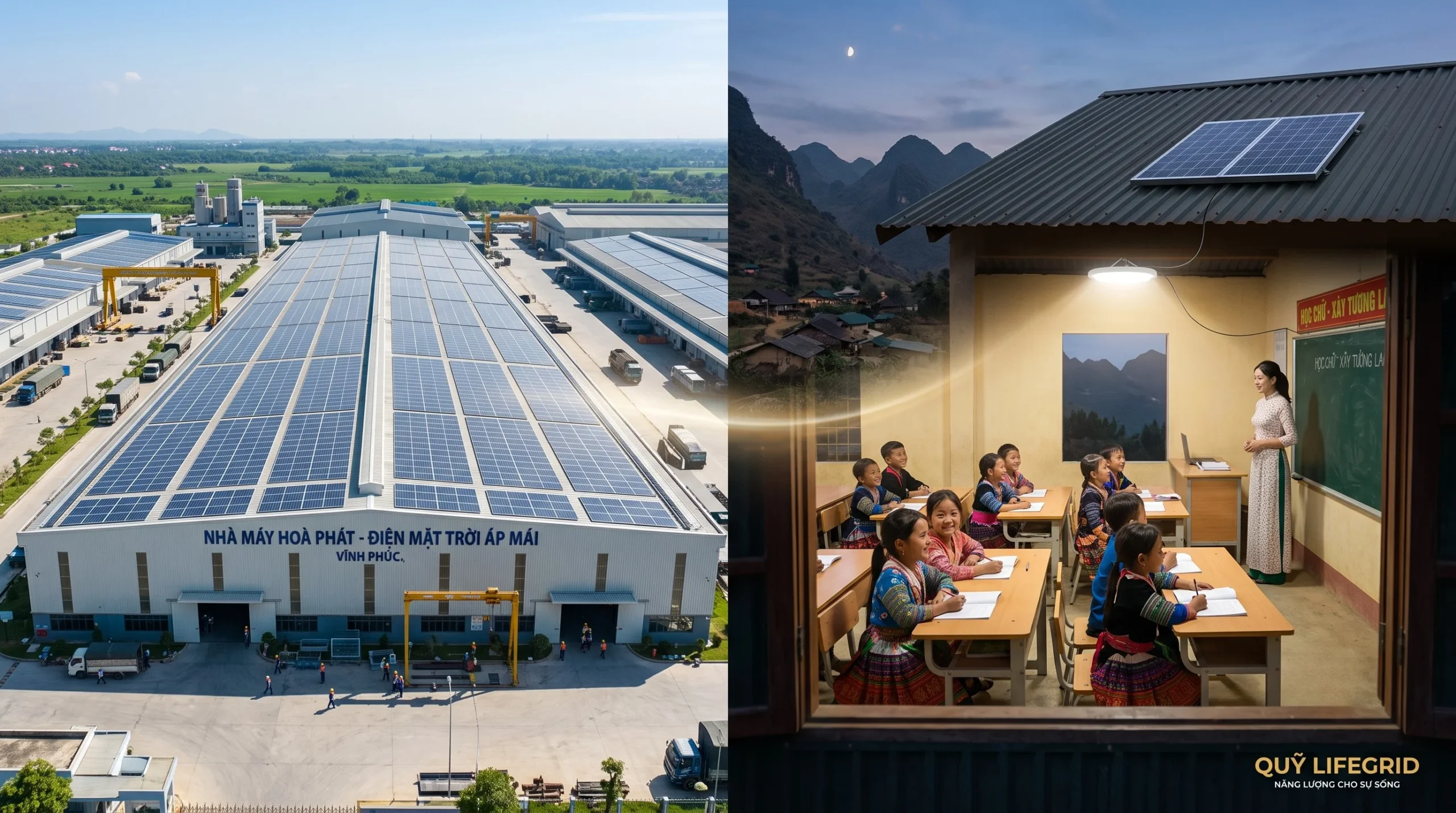 Đầu tư điện mặt trời 0 đồng LifeGrid và An Gia