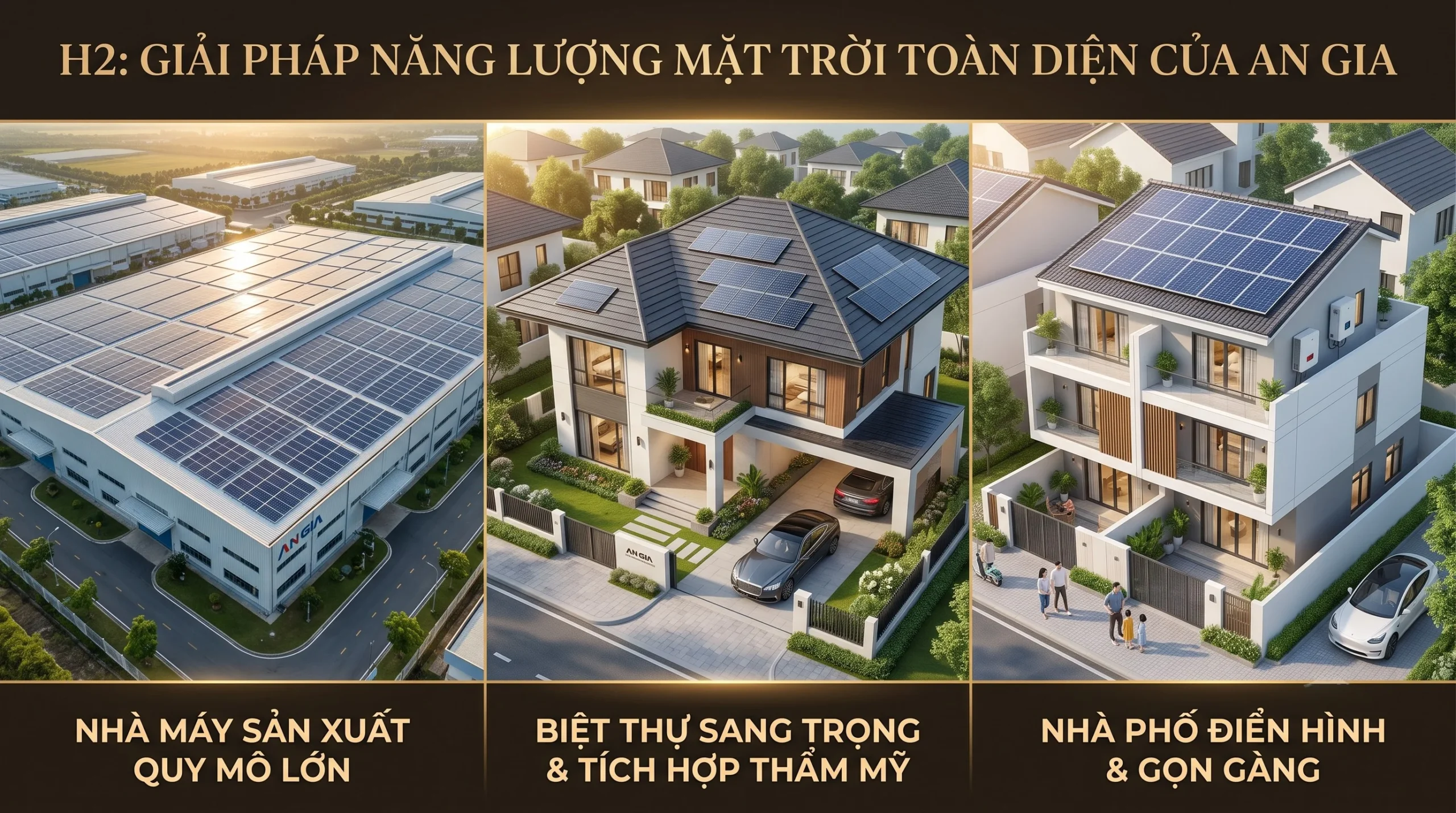 Lắp đặt năng lượng mặt trời An Gia