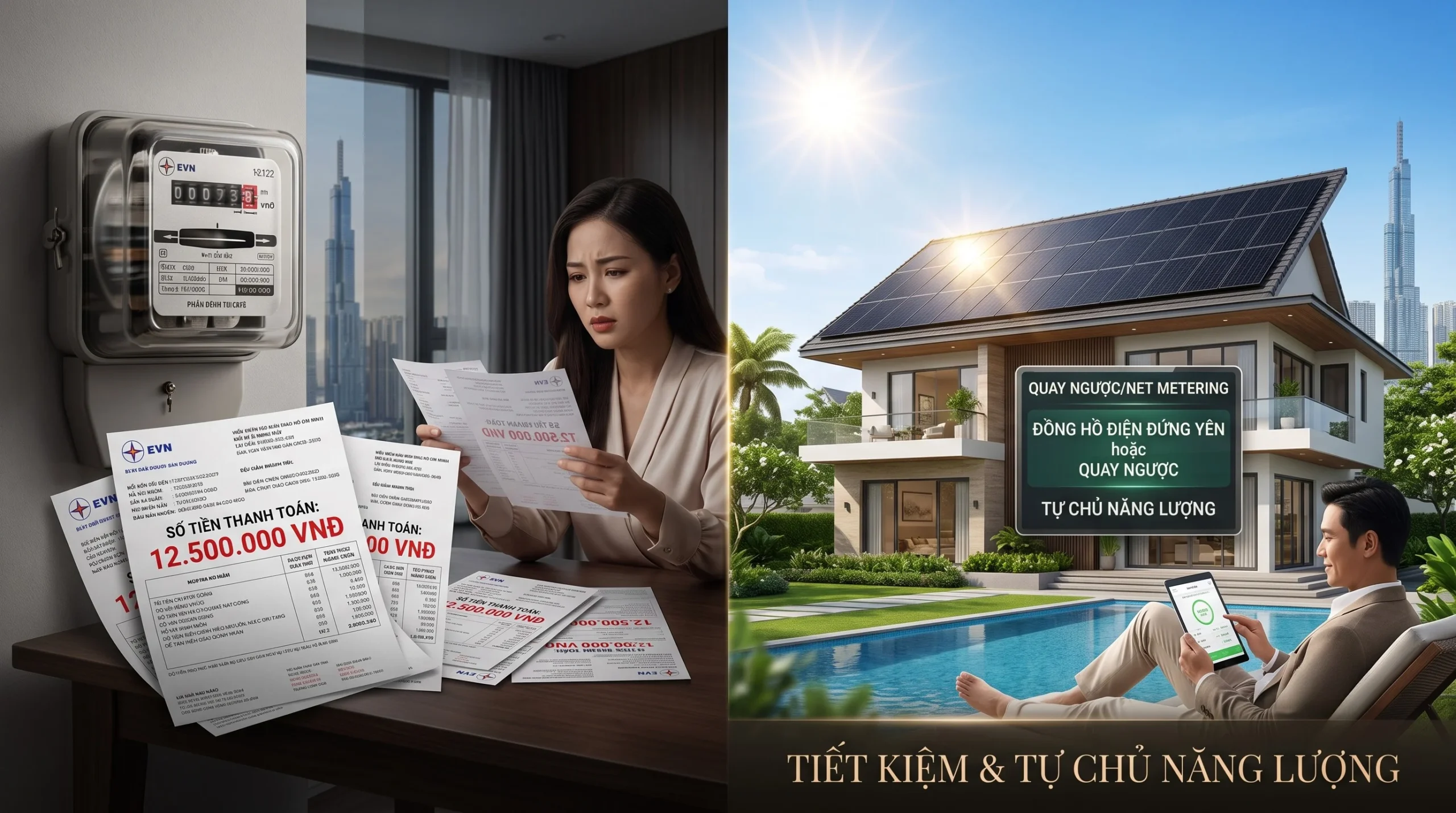 Năng lượng mặt trời áp mái An Gia