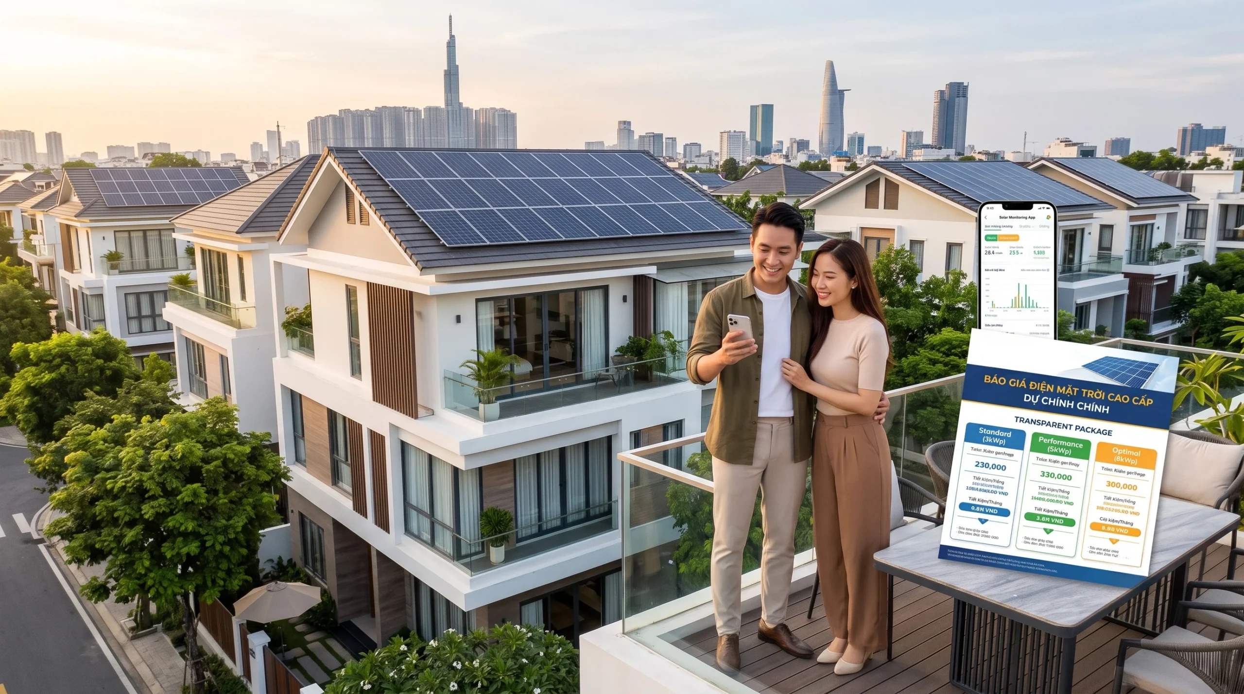 Hệ thống điện năng lượng mặt trời An Gia