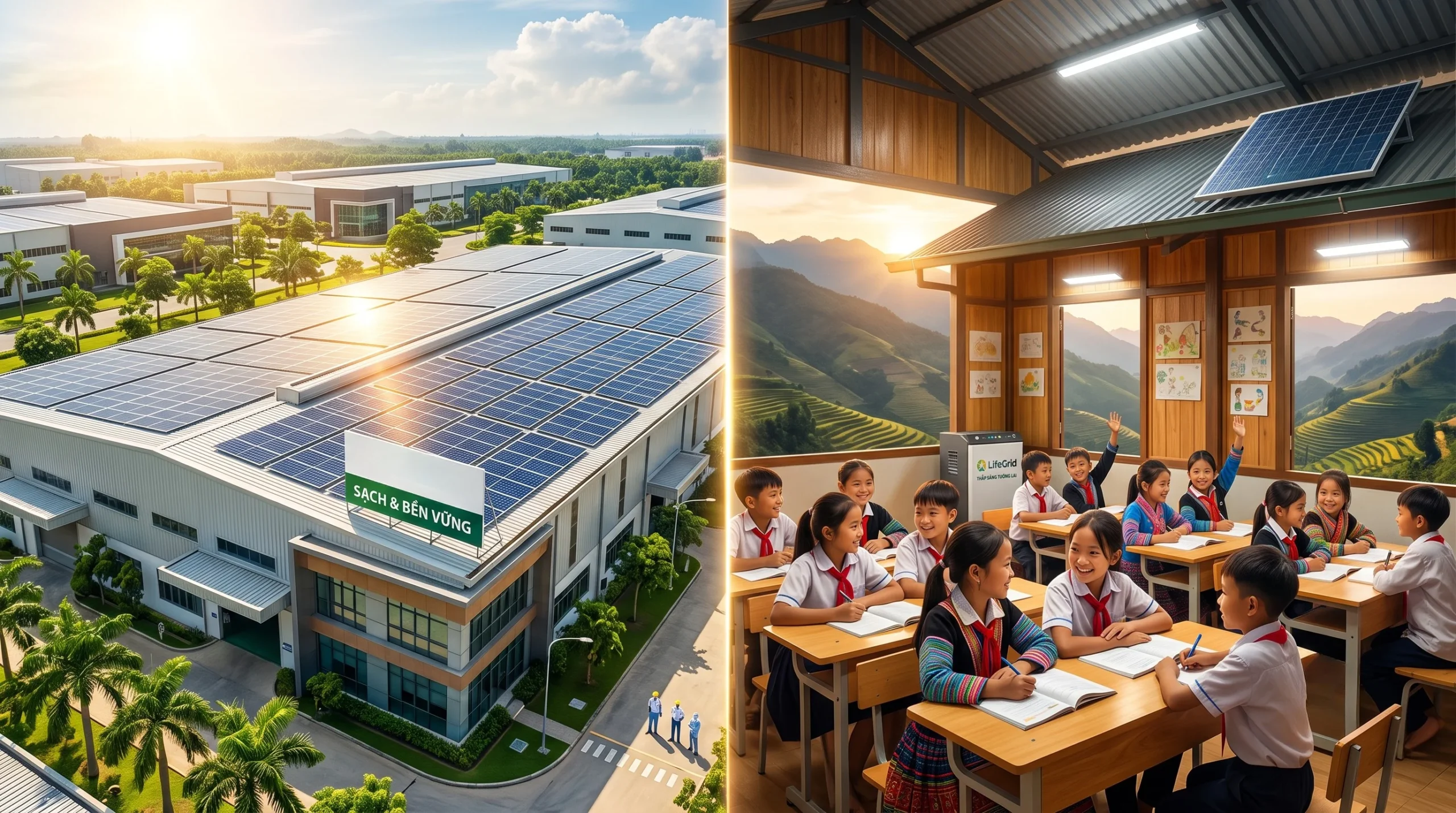 Đầu tư năng lượng mặt trời 0 đồng LifeGrid và An Gia | Tối ưu chi phí