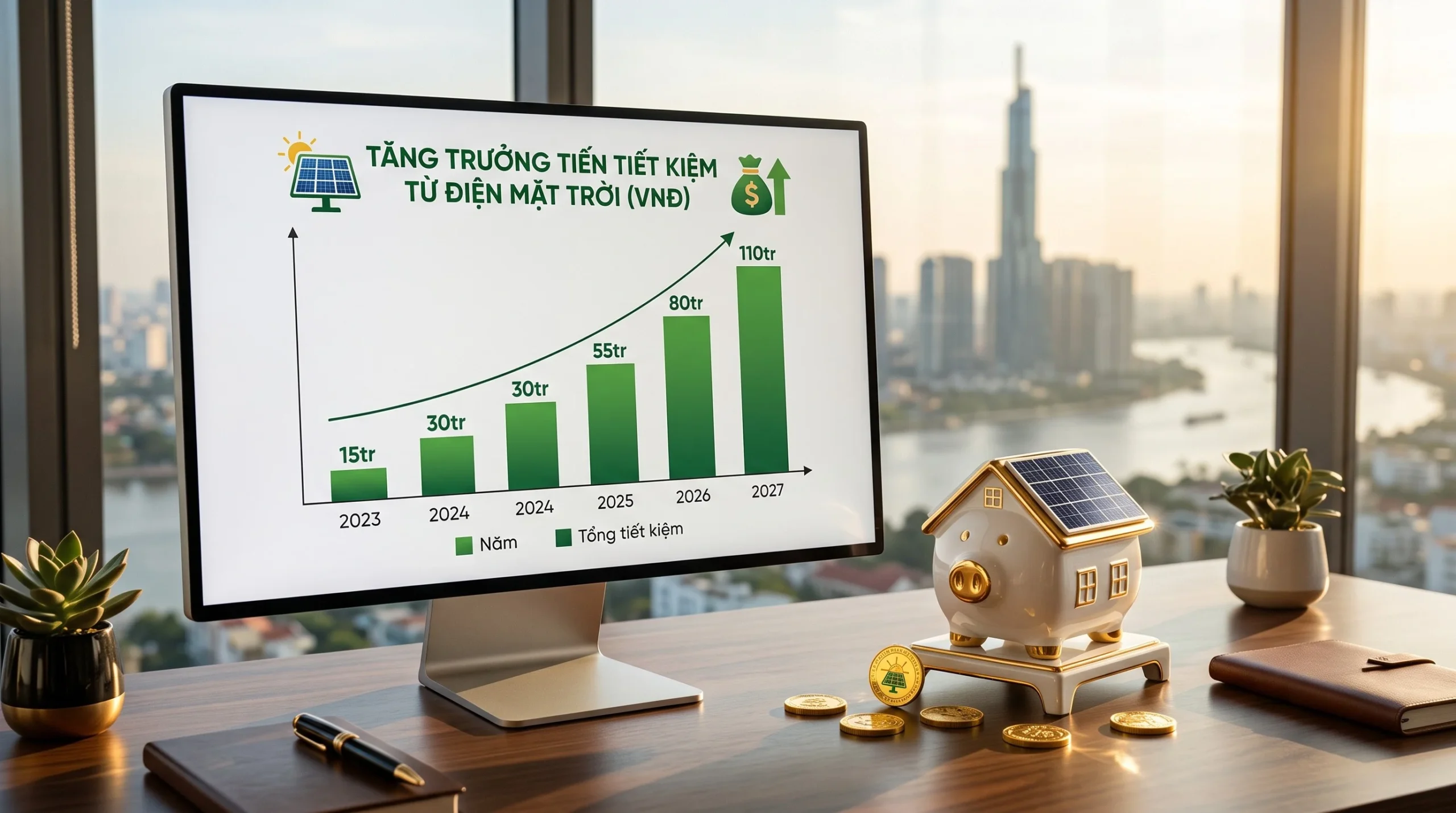 Tấm quang năng điện mặt trời An Gia