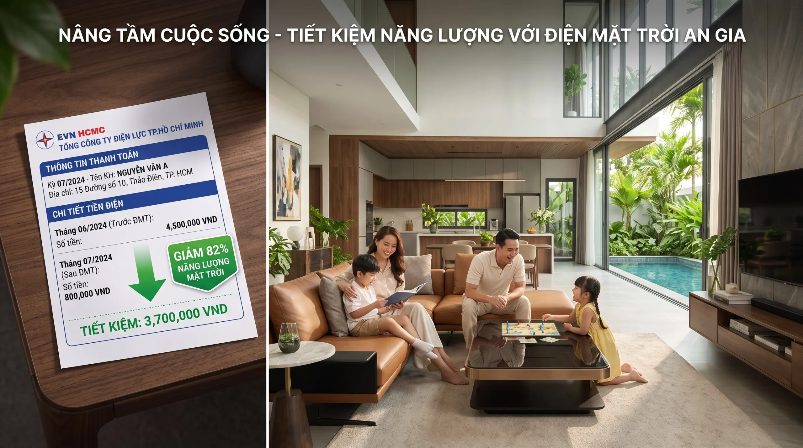 Điện mặt trời áp mái An Gia