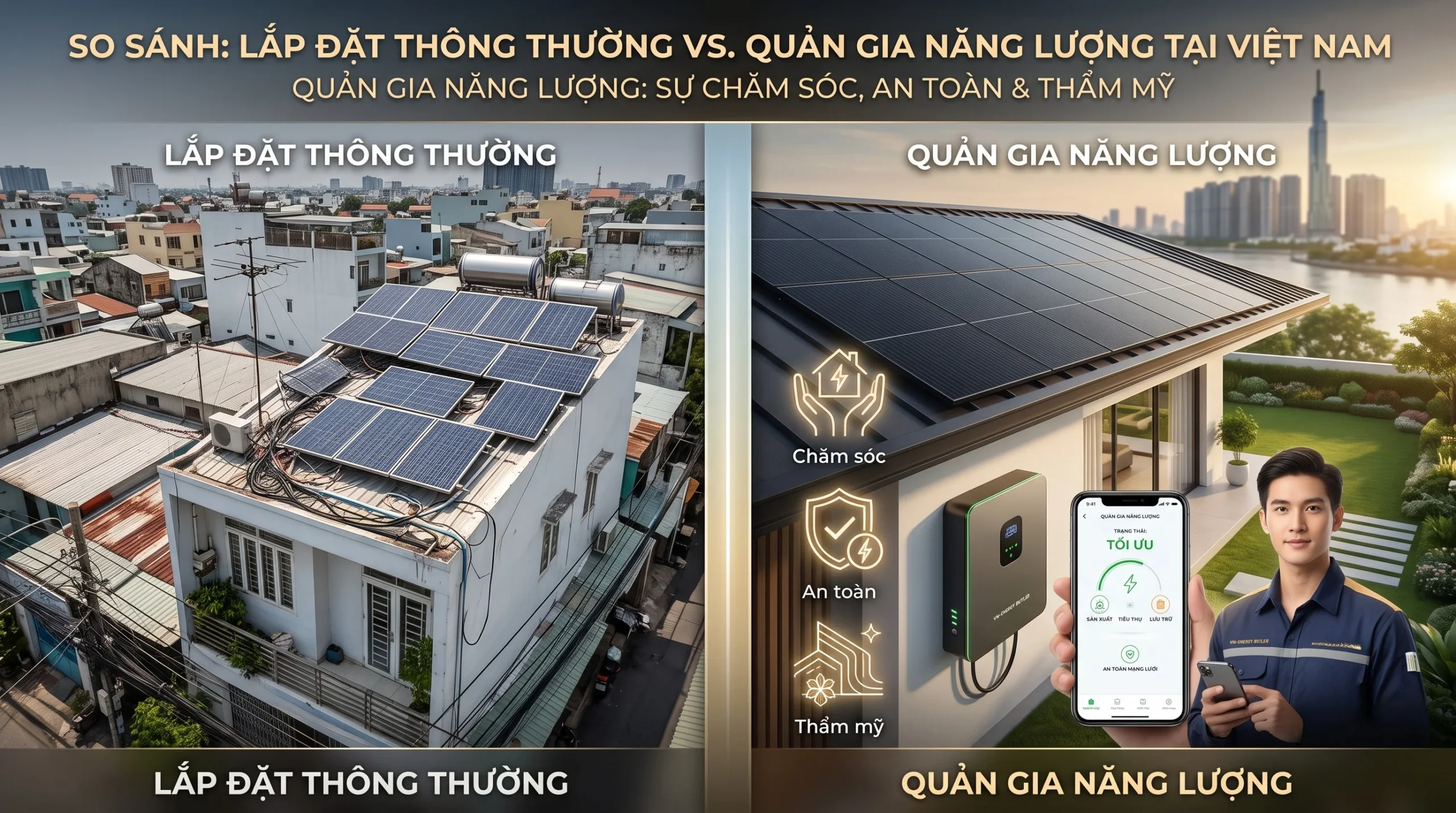 Quản gia năng lượng bảo vệ tổ ấm An Gia