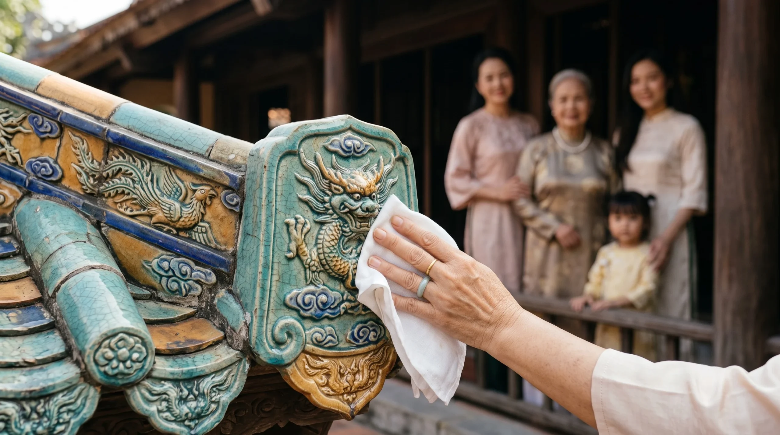 Mái nhà di sản thắp sáng tương lai An Gia