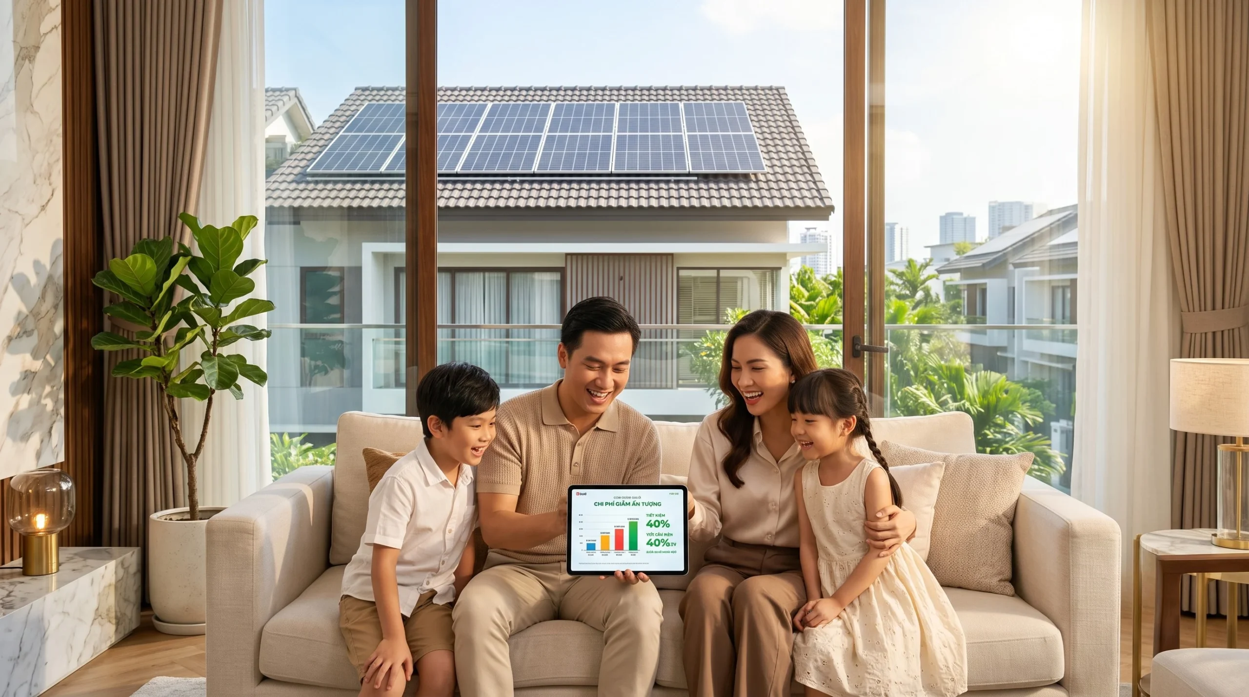 Điện mặt trời áp mái An Gia