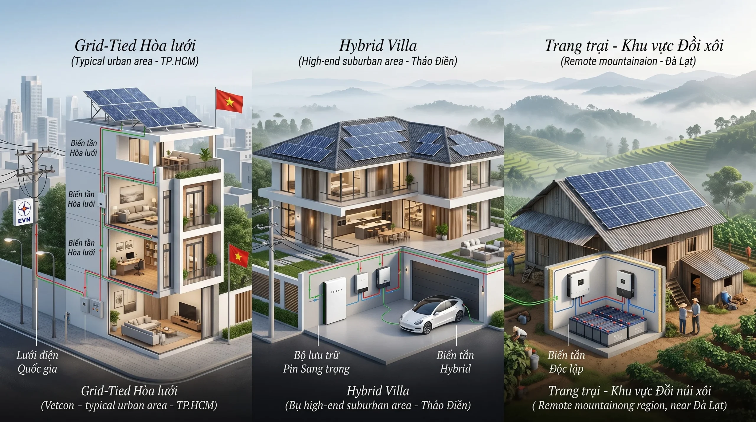 Hệ thống lưu trữ điện mặt trời