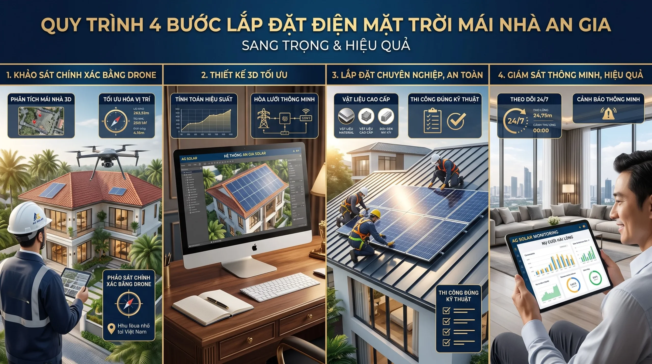 Tiết kiệm điện lưới cùng An Gia