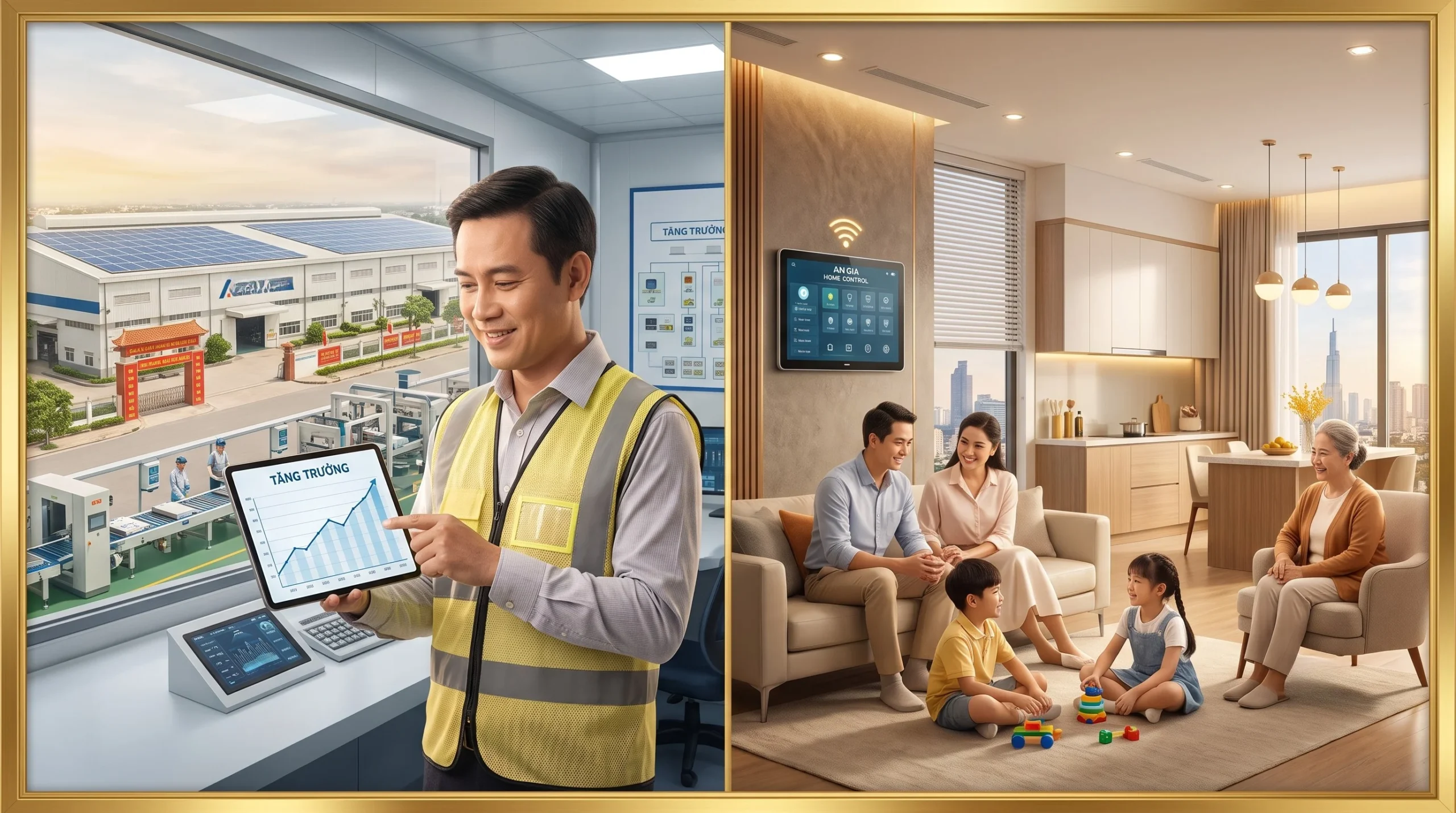 Giải pháp giảm điện lưới cùng An Gia