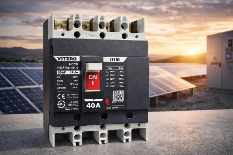 MCCB trong hệ thống điện mặt trời có chức năng gì?