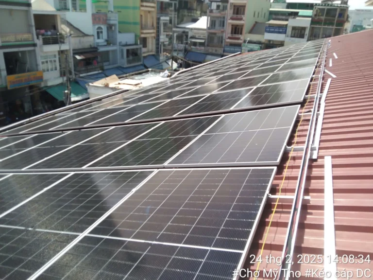 Dự Án Điện Mặt Trời của An Gia và LifeGrid Chợ Mỹ Tho